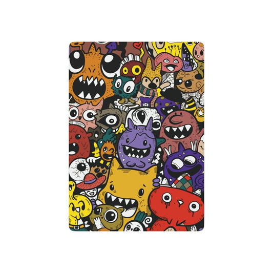 Cartoon Monsters Playing Cards, Fun Card Games, Unique Gifts for Gamers, Poker Night Essential, Cartoon Character Deck - Earthbound Pacific