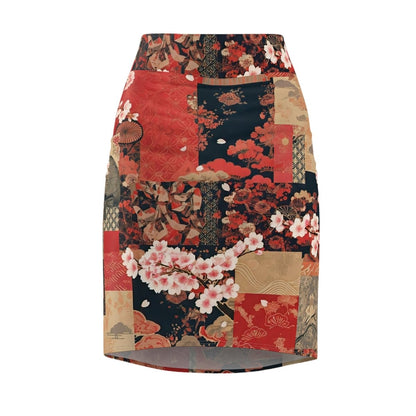 Cherry Blossom Pencil Skirt - Earthbound Pacific