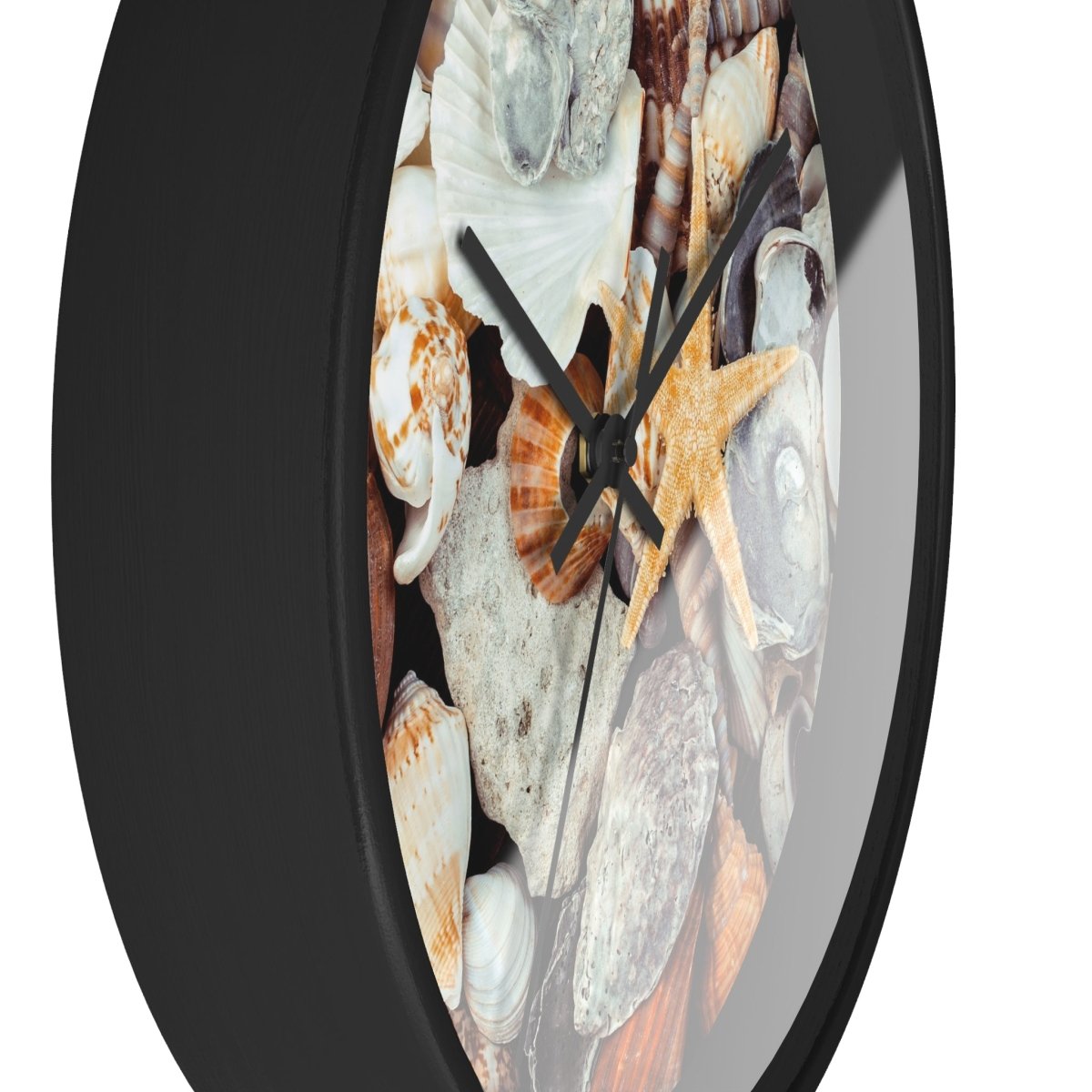 Coastal Life Wall Clock - Seashell Design for Beach Lovers 88463820084942122596 Earthbound Pacific