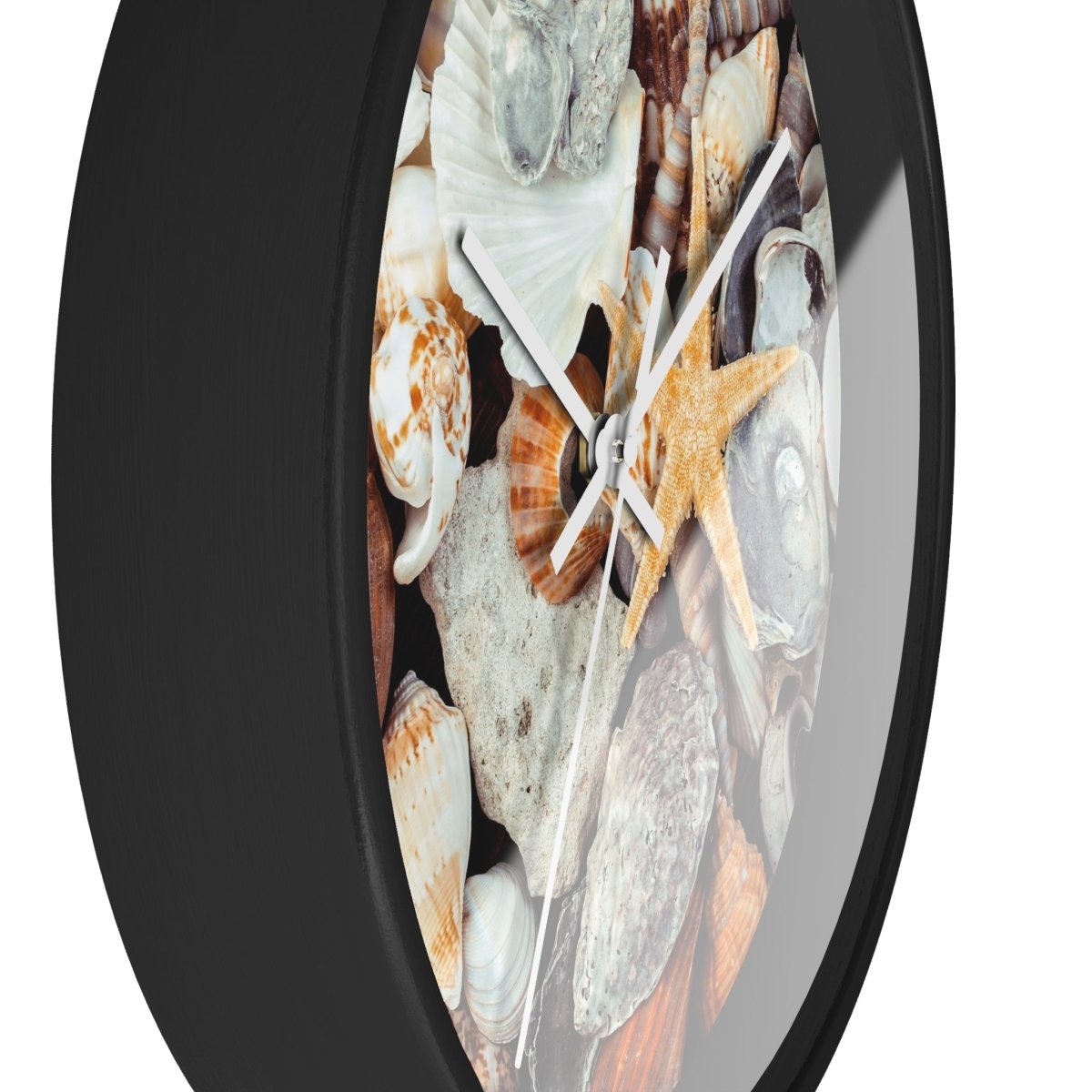 Coastal Life Wall Clock - Seashell Design for Beach Lovers 88463820084942122596 Earthbound Pacific