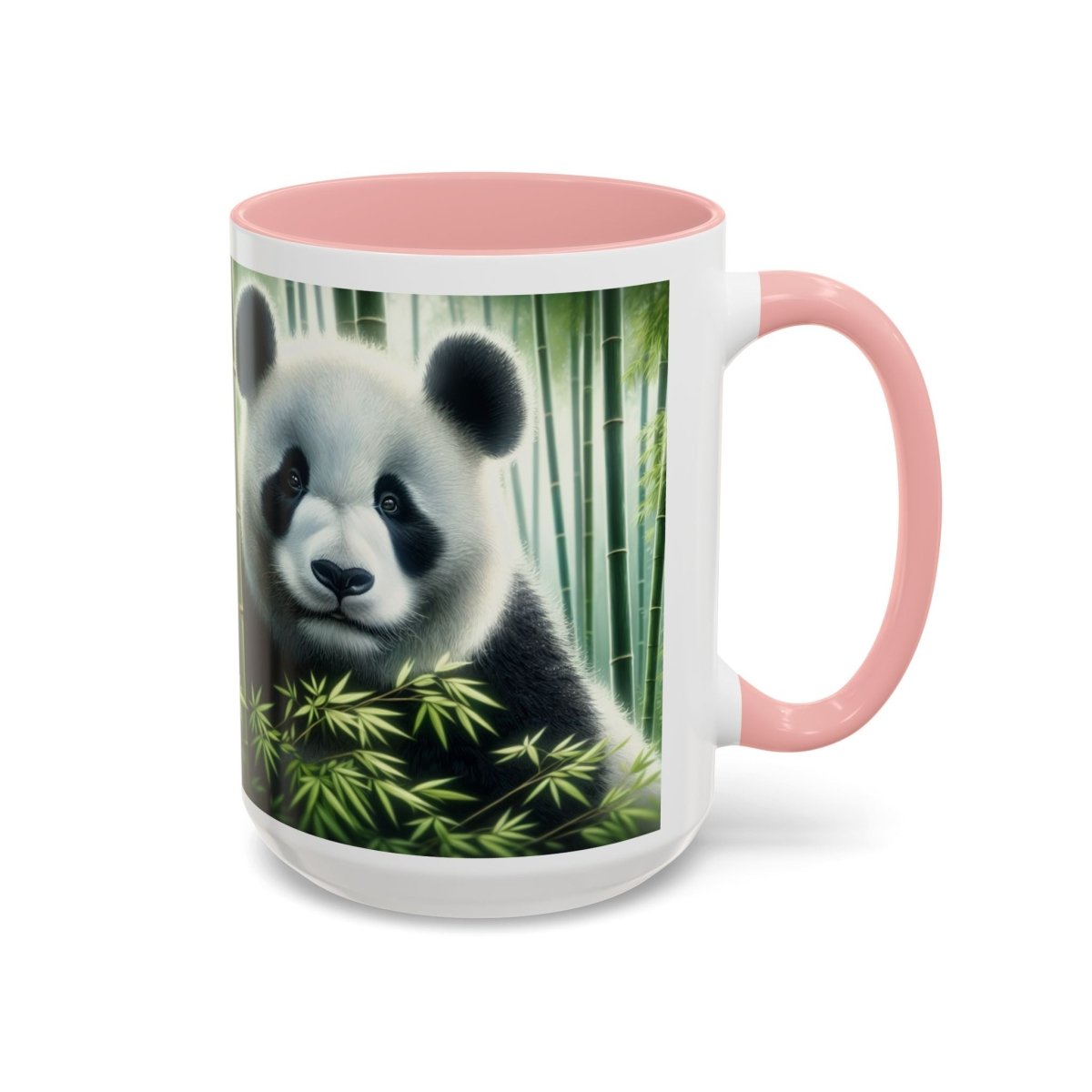 Coffee Mug - Panda in Bamboo Forest Design - Earthbound Pacific