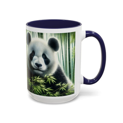 Coffee Mug - Panda in Bamboo Forest Design - Earthbound Pacific