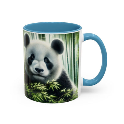 Coffee Mug - Panda in Bamboo Forest Design - Earthbound Pacific