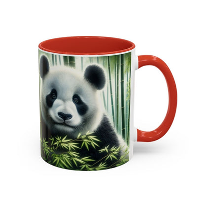 Coffee Mug - Panda in Bamboo Forest Design - Earthbound Pacific