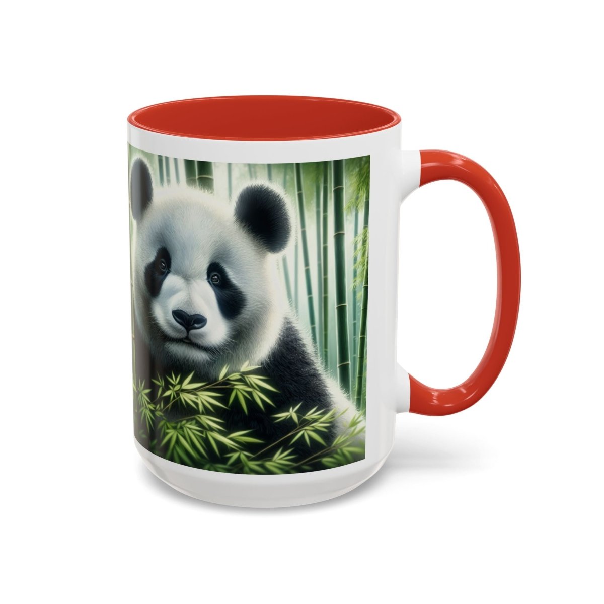 Coffee Mug - Panda in Bamboo Forest Design - Earthbound Pacific