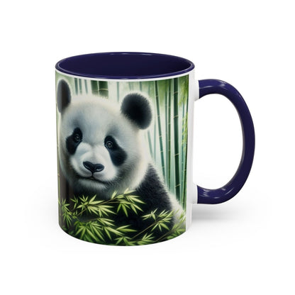 Coffee Mug - Panda in Bamboo Forest Design - Earthbound Pacific