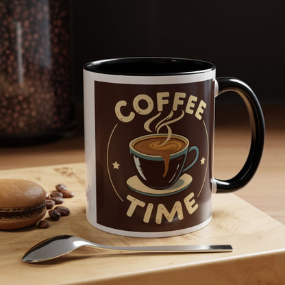 Coffee Time Designer Mug (11, 15oz) - Earthbound Pacific