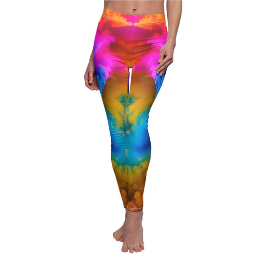 Color Splash Leggings - Earthbound Pacific