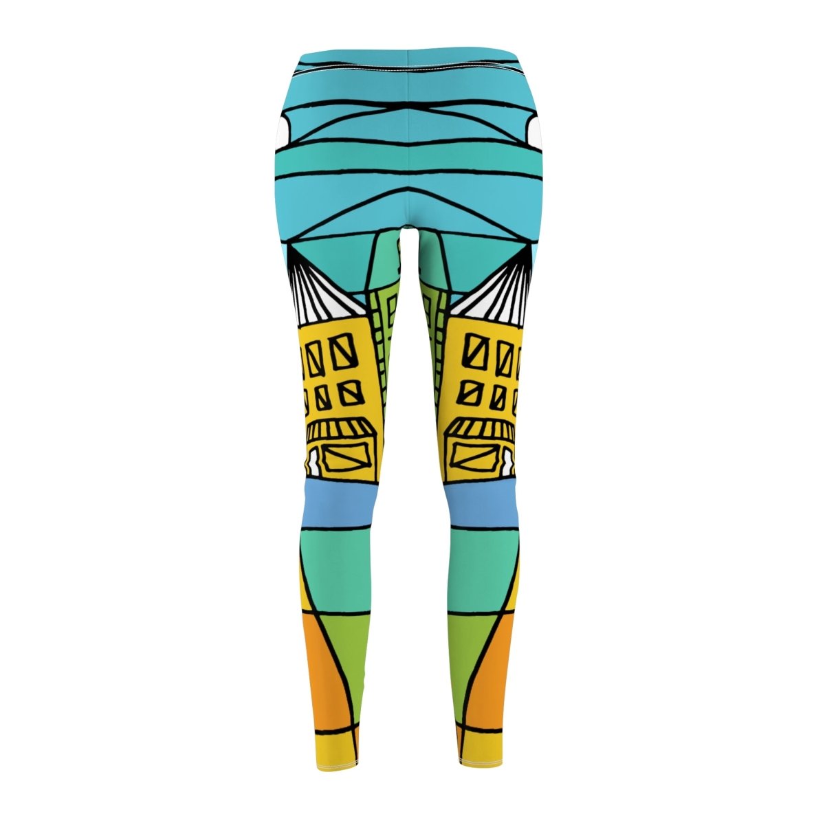 Colorful Abstract design Leggings - Earthbound Pacific