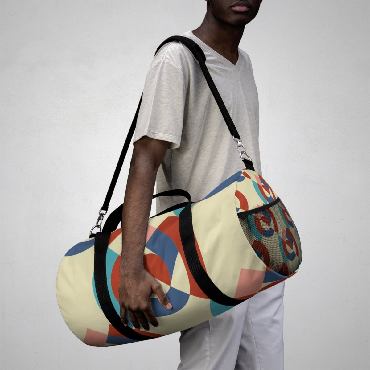 Colorful Geometric Duffel Bag 55585257537993551163 Earthbound Pacific