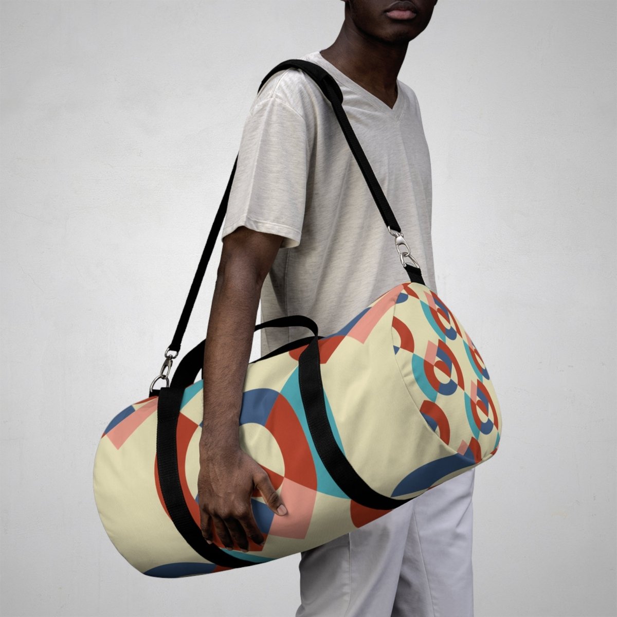 Colorful Geometric Duffel Bag 55585257537993551163 Earthbound Pacific