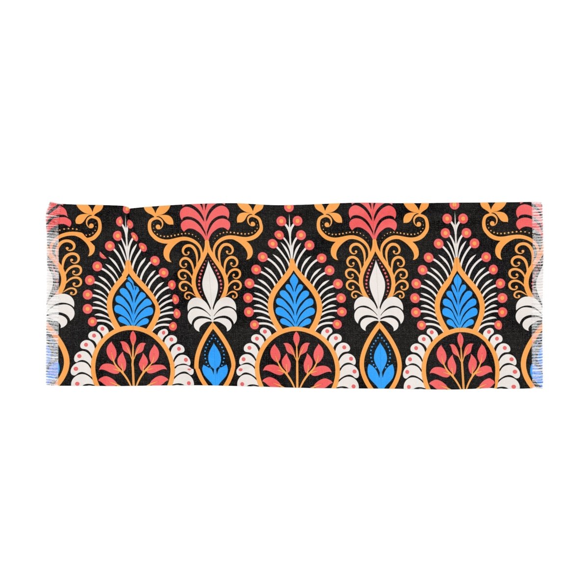 Colorful Geometric Scarf, Lightweight Scarf 25599650149263789686 Earthbound Pacific