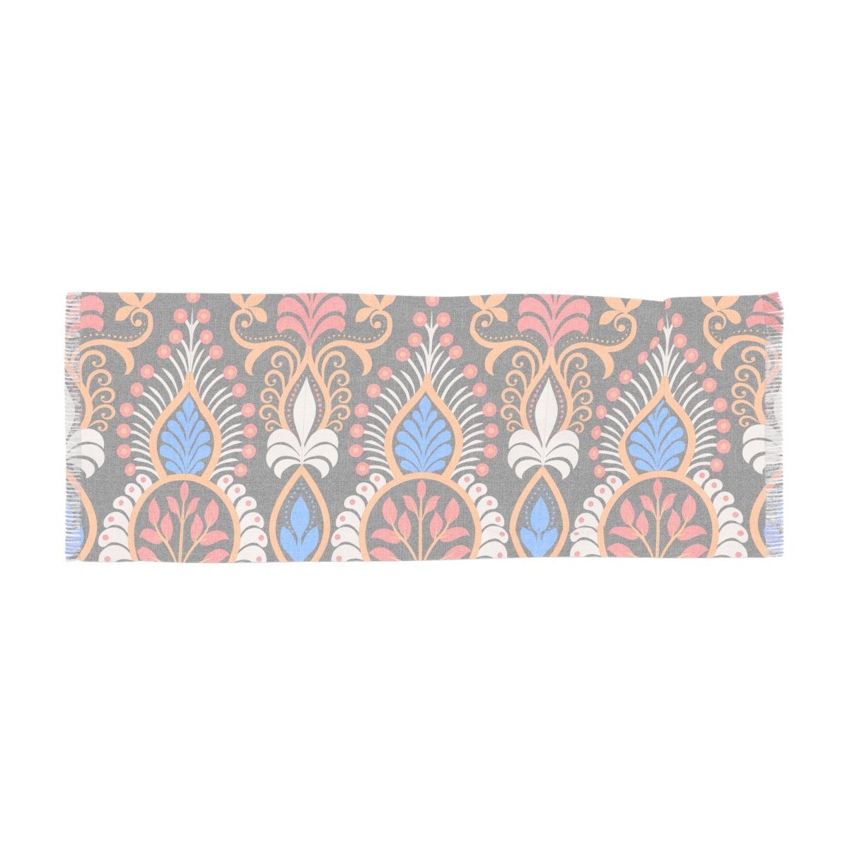 Colorful Geometric Scarf, Lightweight Scarf 25599650149263789686 Earthbound Pacific