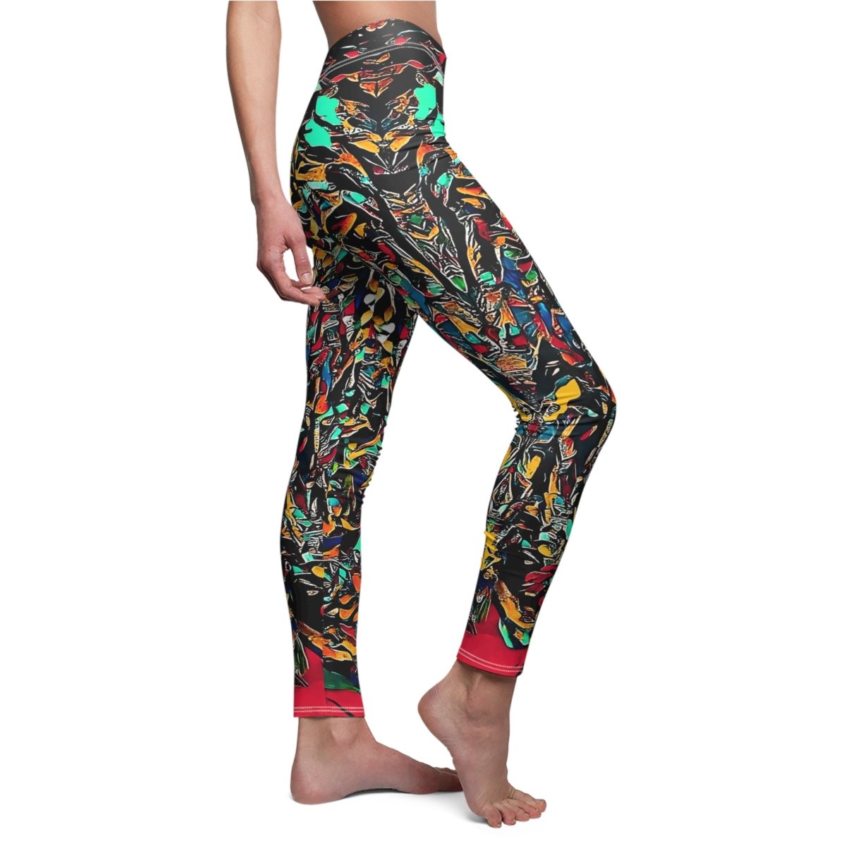 Colorful Japanese Inspired Design Leggings 25636862987062050736 Earthbound Pacific