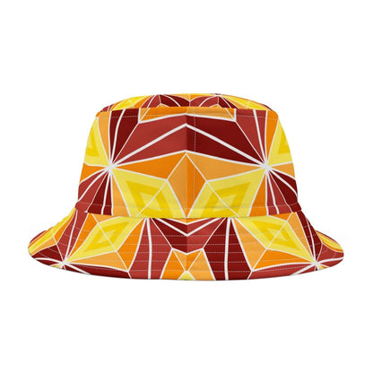 Colorful Moroccan Inspired Bucket Hat - Earthbound Pacific