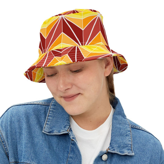 Colorful Moroccan Inspired Bucket Hat - Earthbound Pacific