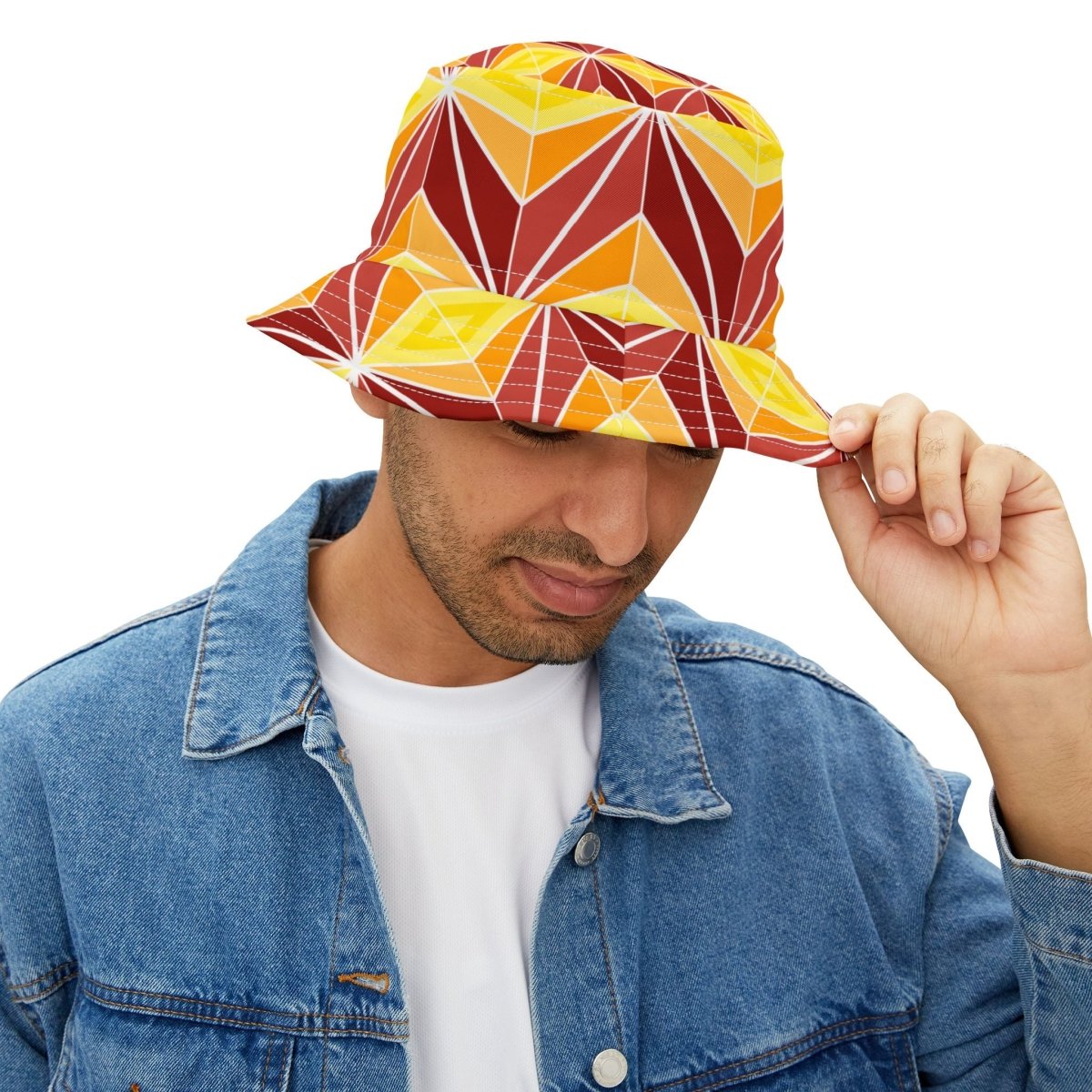 Colorful Moroccan Inspired Bucket Hat - Earthbound Pacific