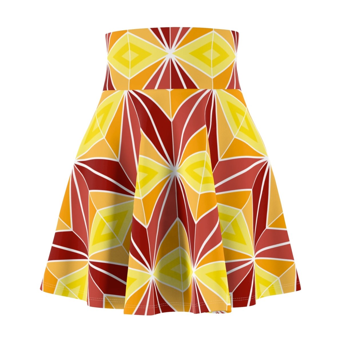 Colorful Moroccan Inspired Skater Skirt - Earthbound Pacific