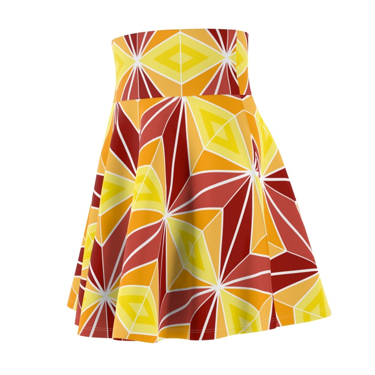 Colorful Moroccan Inspired Skater Skirt - Earthbound Pacific