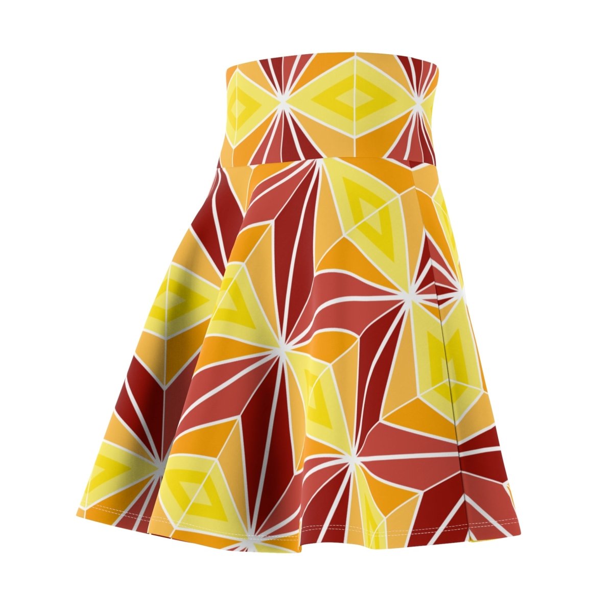 Colorful Moroccan Inspired Skater Skirt - Earthbound Pacific