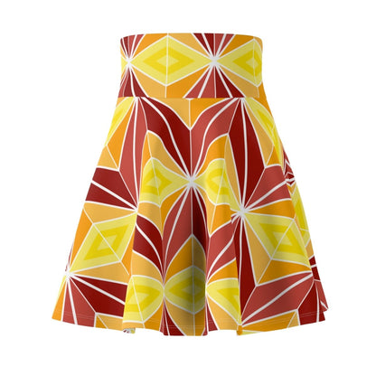 Colorful Moroccan Inspired Skater Skirt - Earthbound Pacific