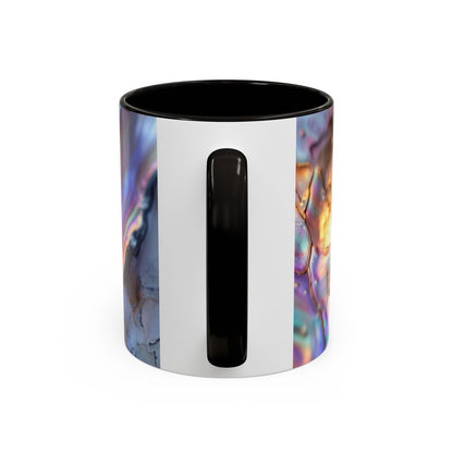 Colorful Mugs, New Zealand Paua Abalone Shell Inspired Design Mug, Souvenir Mug, Gift for Nature Lovers, Kitchen Decor, Coffee Cup, Tea Mug - Earthbound Pacific
