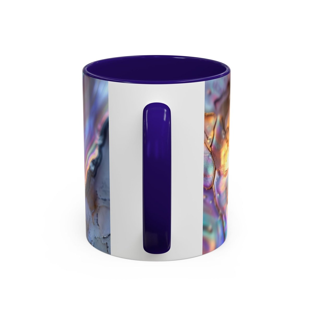 Colorful Mugs, New Zealand Paua Abalone Shell Inspired Design Mug, Souvenir Mug, Gift for Nature Lovers, Kitchen Decor, Coffee Cup, Tea Mug - Earthbound Pacific