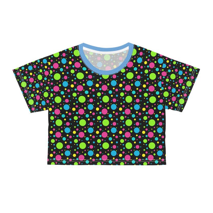 Colorful Neon Crop Tee - Earthbound Pacific