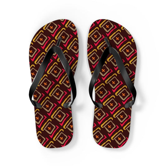 Colorful Patterned Flip Flops 25779268340747064117 Earthbound Pacific