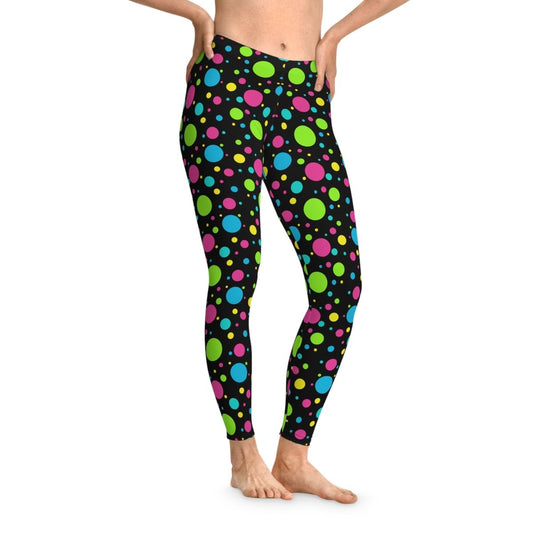Colorful Polka Dot Leggings for Active Lifestyle 22346339547174959351 Earthbound Pacific