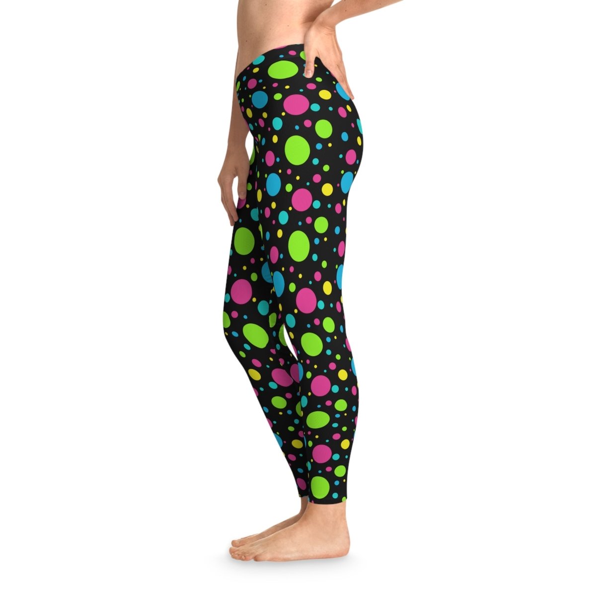 Colorful Polka Dot Leggings for Active Lifestyle 22346339547174959351 Earthbound Pacific