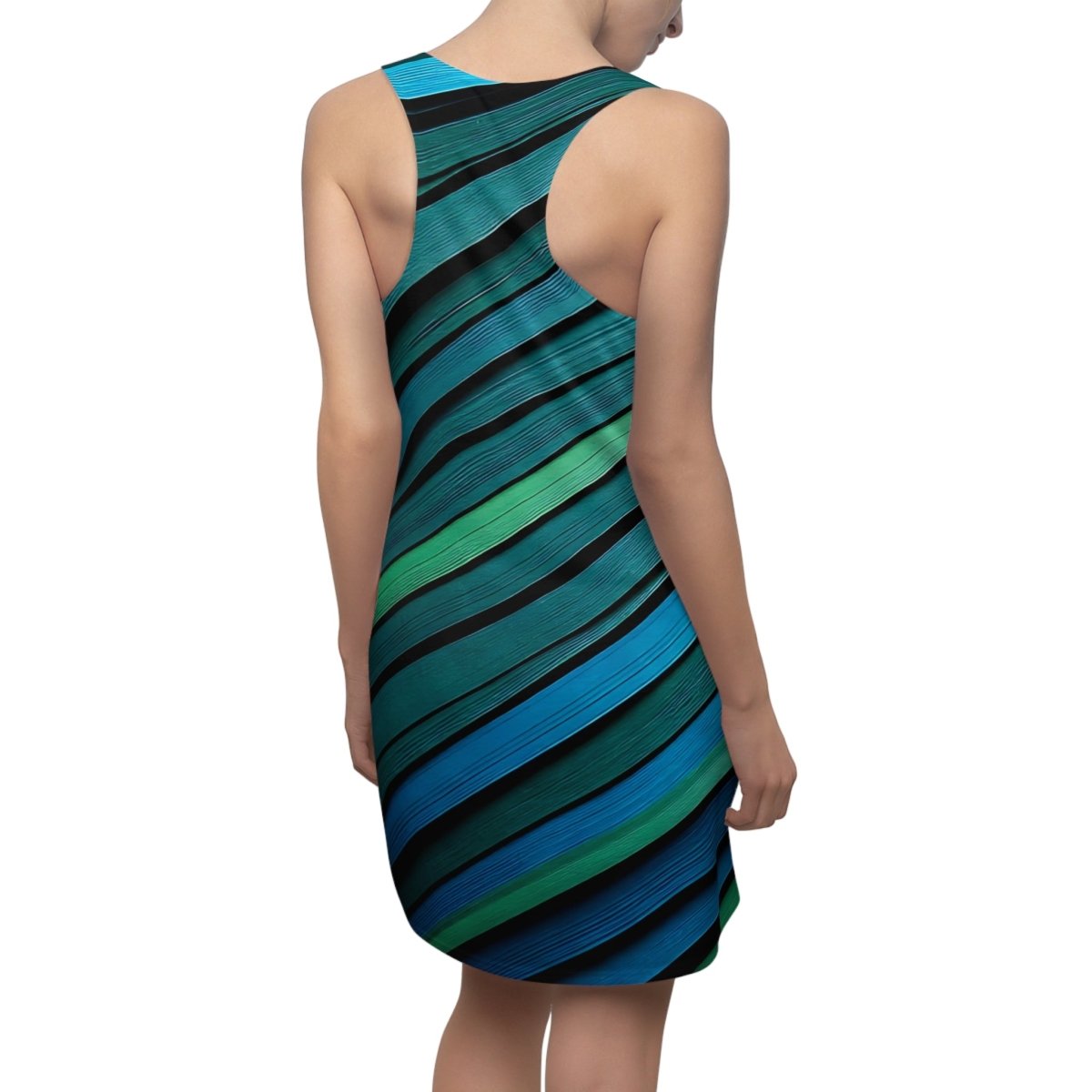 Colorful Striped Dress - Earthbound Pacific