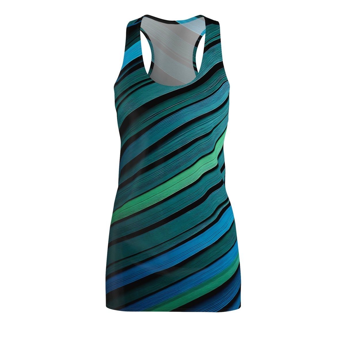 Colorful Striped Dress - Earthbound Pacific