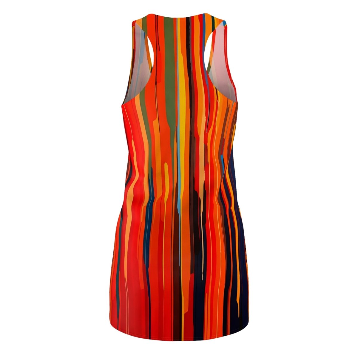 Colorful Striped Racerback Dress - Earthbound Pacific