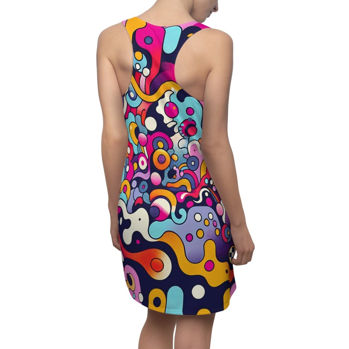 Colorful Striped Racerback Dress - Earthbound Pacific