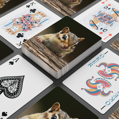 Cute Baby chipmunk Poker Playing Cards - Earthbound Pacific