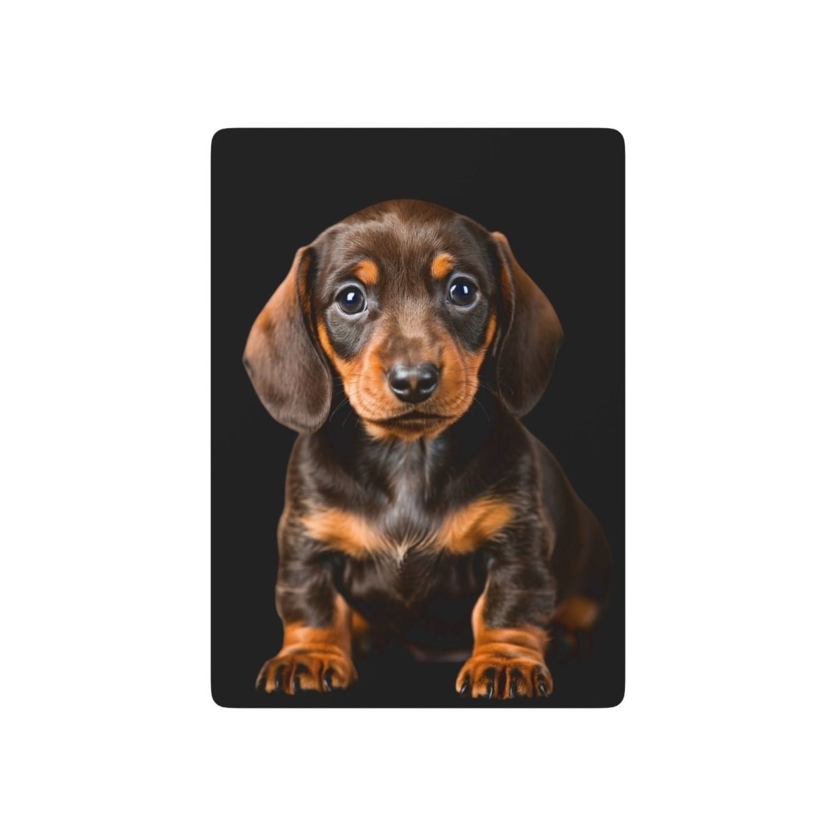 Cute Baby Dachshund Poker Playing Cards - Earthbound Pacific