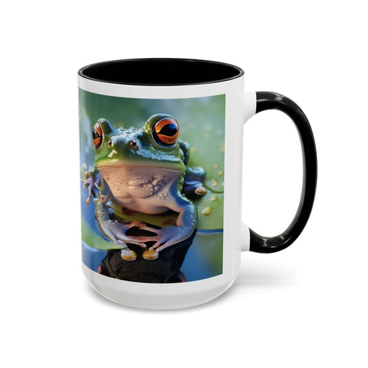 Cute Funny Frog Mug (11, 15oz) - Earthbound Pacific