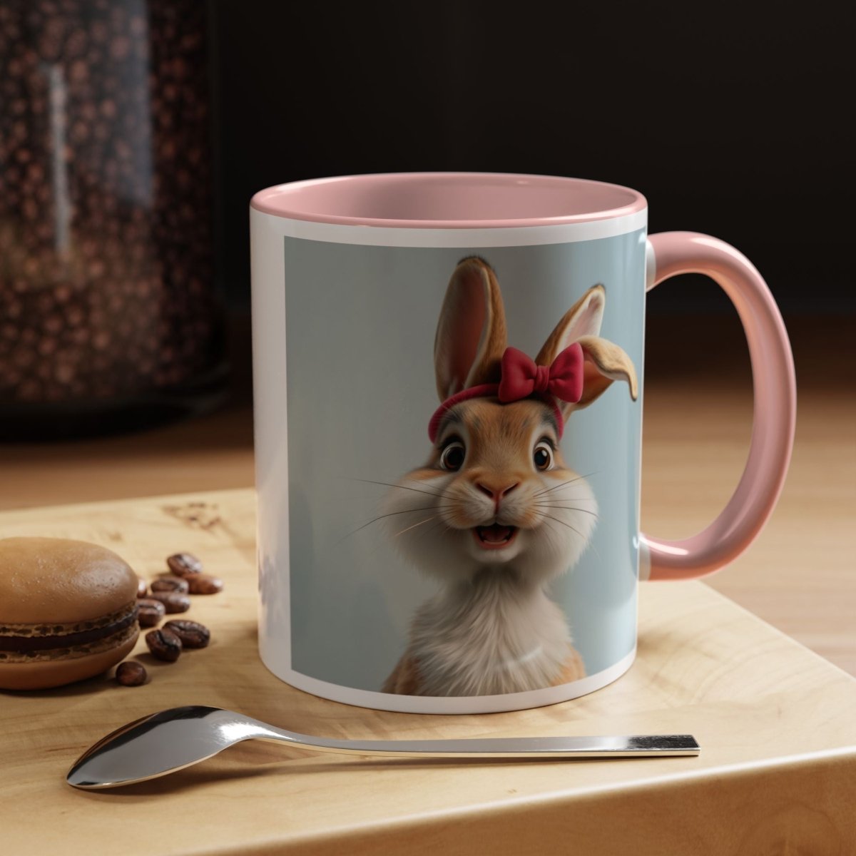 Cute Funny Rabbit Coffee Mug (11, 15oz) - Earthbound Pacific