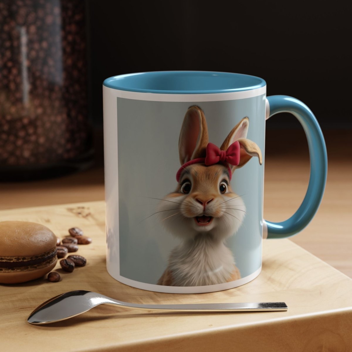 Cute Funny Rabbit Coffee Mug (11, 15oz) - Earthbound Pacific