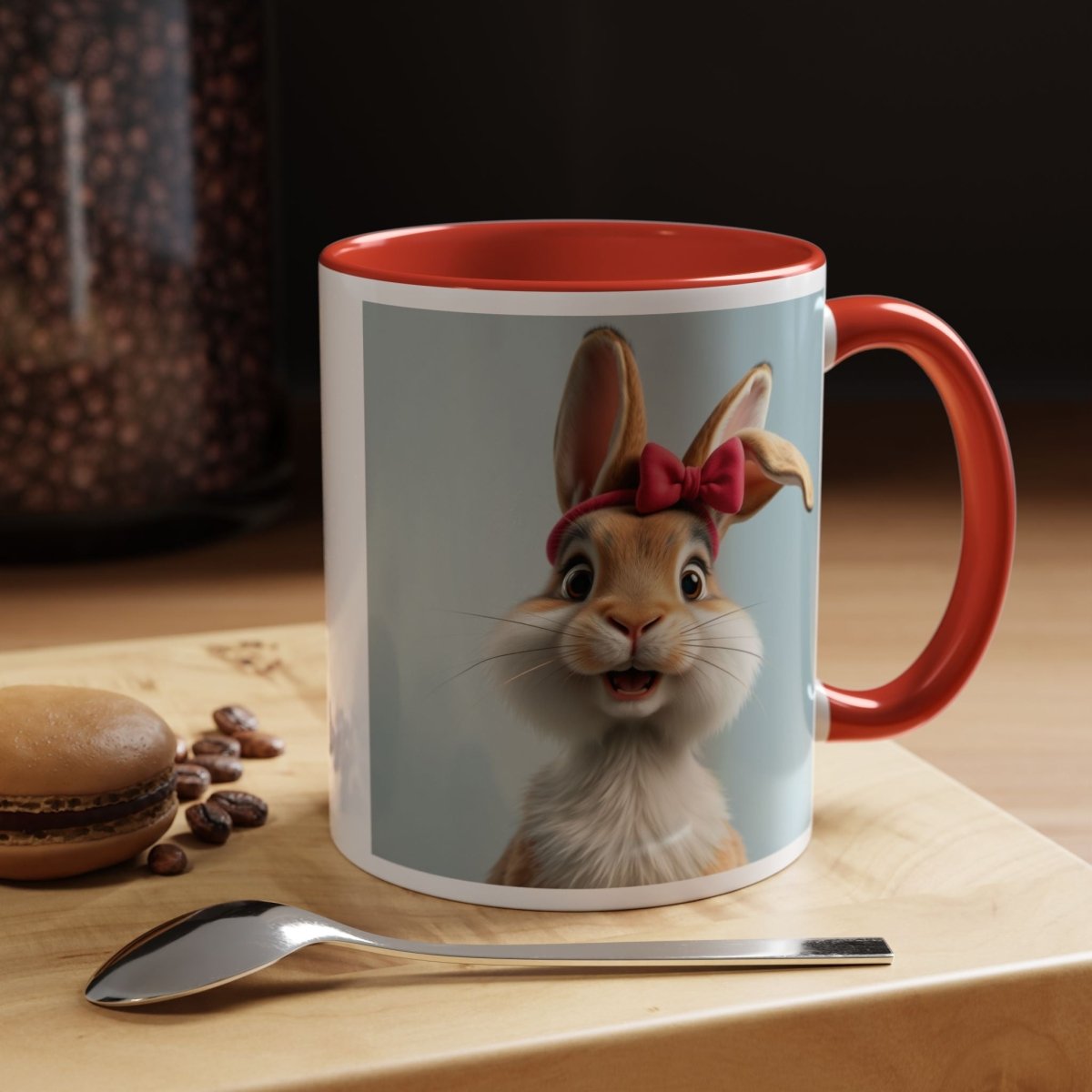 Cute Funny Rabbit Coffee Mug (11, 15oz) - Earthbound Pacific