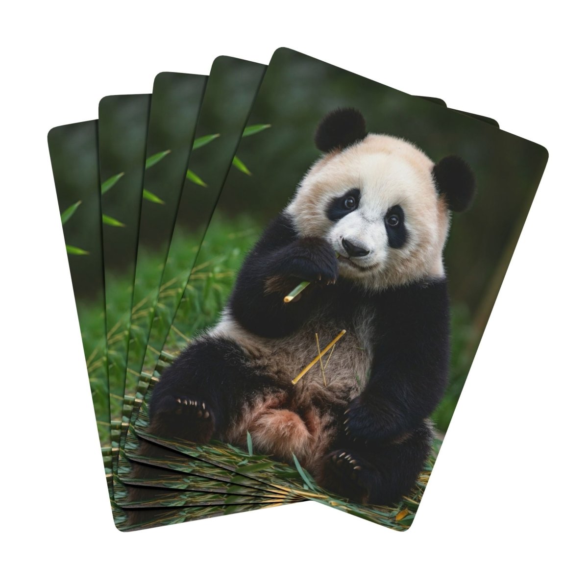 Cute Panda Poker Playing Cards - Earthbound Pacific