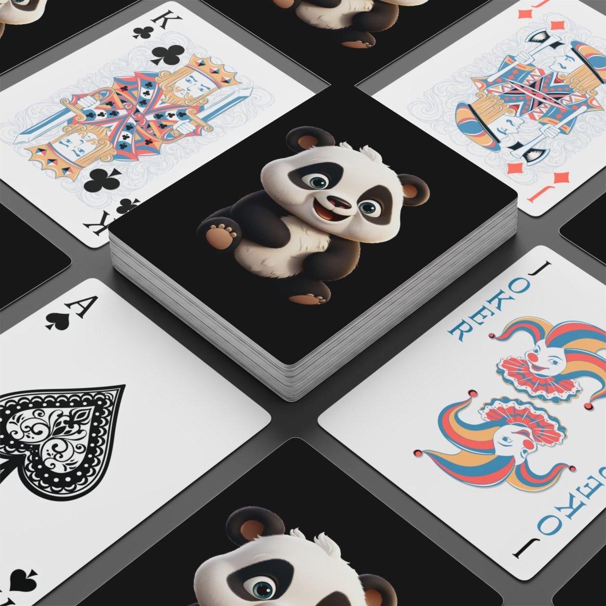 Cute Panda Poker Playing Cards 21885117527008659828 Earthbound Pacific