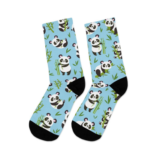 Cute Panda Recycled Socks, Eco - Friendly 31492900386759767122 Earthbound Pacific