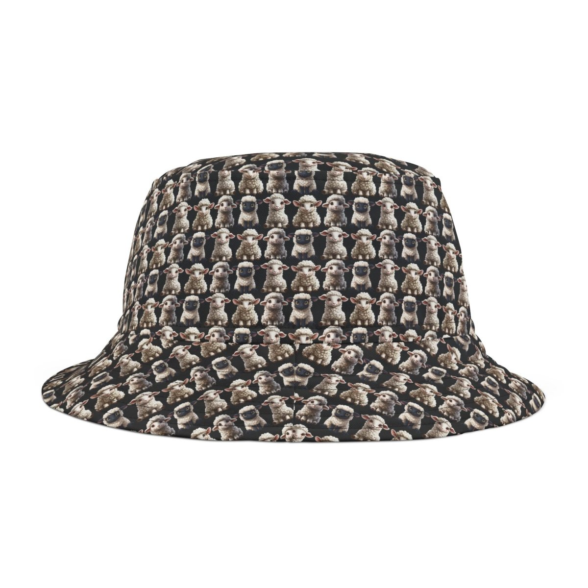 Cute Sheep Design Bucket Hat - Cute Fruit Print Cap for Summer, Fun Sun Protection Accessory, Trendy Beach Headwear, Fashionable Berry 21345923803854990680 Earthbound Pacific