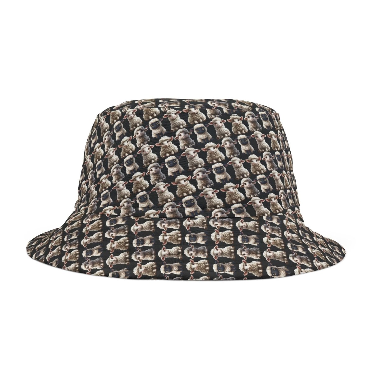 Cute Sheep Design Bucket Hat - Cute Fruit Print Cap for Summer, Fun Sun Protection Accessory, Trendy Beach Headwear, Fashionable Berry 21345923803854990680 Earthbound Pacific
