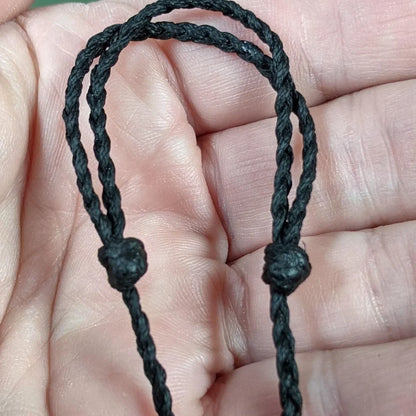 Maori Inspired Black Horn Manaia Necklace with Scrimshaw BHM5833b Earthbound Pacific