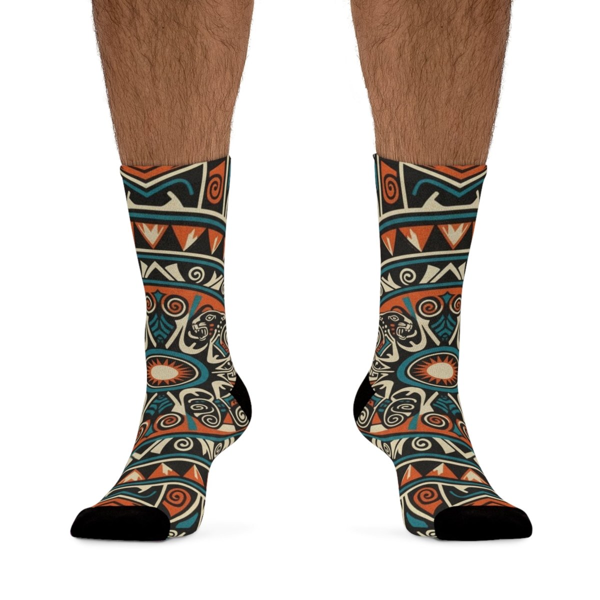 Eco - Friendly Patterned Tribal Design Socks 31483717348008588205 Earthbound Pacific