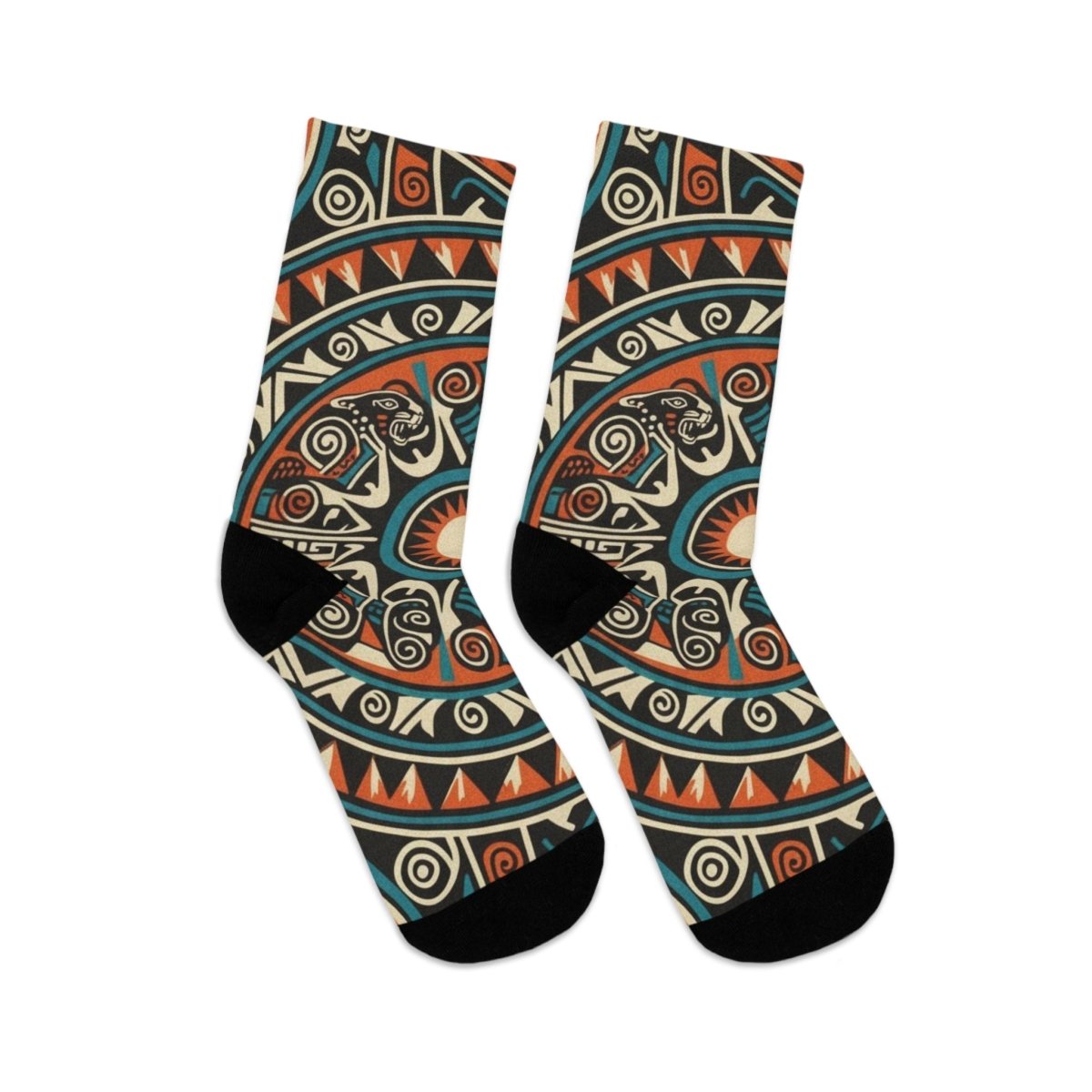 Eco - Friendly Patterned Tribal Design Socks 31483717348008588205 Earthbound Pacific