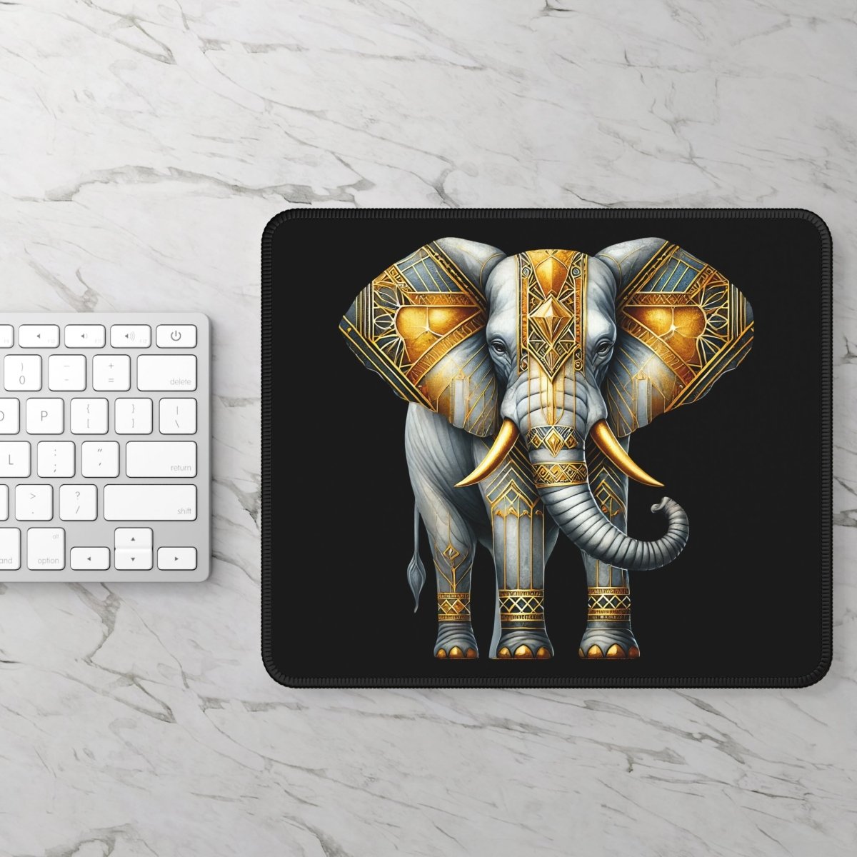 Elegant Elephant Gaming Mouse Pad - Unique Designer Mat for Gamers 78514399010274034851 Earthbound Pacific